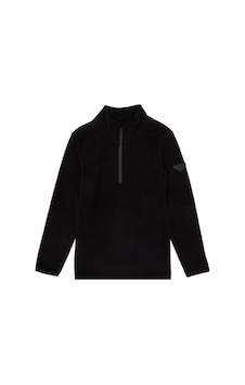 U.S. Polo Assn. Erkek Çocuk Yarım Fermuarlı Siyah Polar Sweatshirt 50298060-VR046 U.S. Polo Assn. Erkek Çocuk Yarım Fermuarlı Siyah Polar Sweatshirt 50298060-VR046