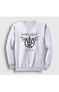 Presmono Unisex Wrath Lamb Of God Sweatshirt Beyaz Presmono Unisex Wrath Lamb Of God Sweatshirt Beyaz