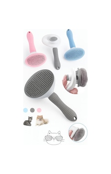 Otomatik Temizlenen Tuşlu Basmalı Telli Kedi Köpek Tarak Tüy Toplama Tarağı Tarama Bakım Fırçası Otomatik Temizlenen Tuşlu Basmalı Telli Kedi Köpek Tarak Tüy Toplama Tarağı Tarama Bakım Fırçası