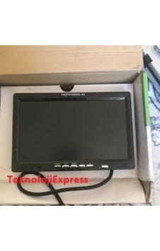 7İnç Lcd Araç Monitör Geri Vites Kamerası Uyumlu