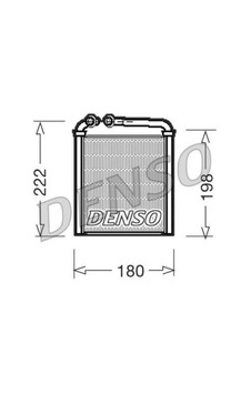 Kalorıfer Radyatoru-denso Tıp Vw Golf 12-13 Passat 11-15 Skoda Superb 14-15 Den-drr32005 Kalorıfer Radyatoru-denso Tıp Vw Golf 12-13 Passat 11-15 Skoda Superb 14-15 Den-drr32005