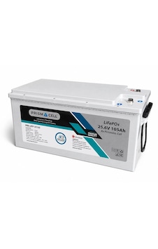 Prismacell 25.6 105ah 105a 105 Amper Lifepo4 Akü Abs Kasa 24v 100 Amper Lityum Batarya Solar Akü Prismacell 25.6 105ah 105a 105 Amper Lifepo4 Akü Abs Kasa 24v 100 Amper Lityum Batarya Solar Akü