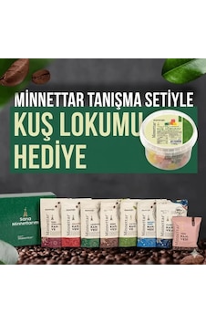 Şekeroğlu Minnettar Tanışma Seti 8 Farklı Lezzet + Hediye Kutusu + Hediye Kuş Lokumu 180 Gr Şekeroğlu Minnettar Tanışma Seti 8 Farklı Lezzet + Hediye Kutusu + Hediye Kuş Lokumu 180 Gr