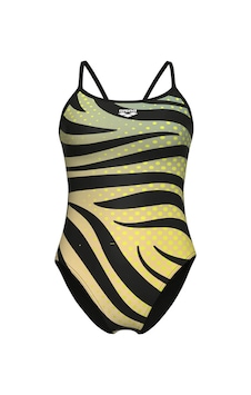 Women's Arena Multı Strıpes Swımsuıt Lace Back Kadın Yüzücü Mayosu Açik Yeşil Women's Arena Multı Strıpes Swımsuıt Lace Back Kadın Yüzücü Mayosu Açik Yeşil