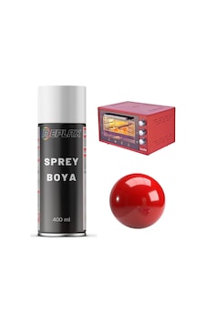 Replax Kırmızı Isıya Dayanıklı 690° Fırın Sprey Boyası 400 ML Replax Kırmızı Isıya Dayanıklı 690° Fırın Sprey Boyası 400 ML