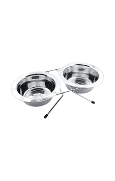 Lion Ecs-410 İkili Çelik Köpek Mama Kabı 32 Oz Lion Ecs-410 İkili Çelik Köpek Mama Kabı 32 Oz