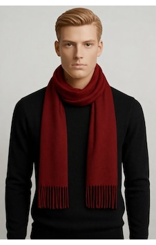 Tarz Cool Unisex Polar Atkı Bordo