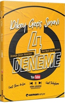 Uzman Kariyer Dgs Video Çözümlü 4 Deneme