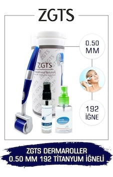 Zgts Blue Line Dermaroller 0.50mm Titanyum 192 Iğneli Derma Rolle Zgts Blue Line Dermaroller 0.50mm Titanyum 192 Iğneli Derma Rolle