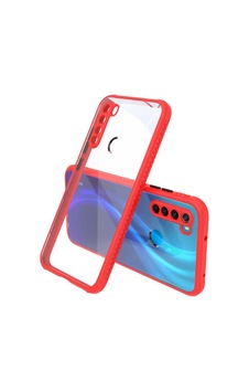 Xiaomi Redmi Note 8 Kılıf Zore Kaff Kapak Kırmızı Xiaomi Redmi Note 8 Kılıf Zore Kaff Kapak Kırmızı