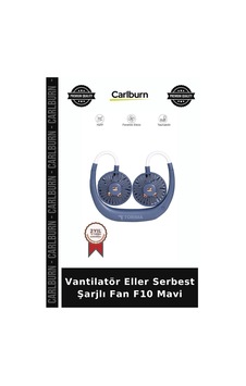 Premium Vantilatör Eller Serbest Şarjlı Fan F10 Mavi Boyun Fanı Aktif Hafif Premium Vantilatör Eller Serbest Şarjlı Fan F10 Mavi Boyun Fanı Aktif Hafif