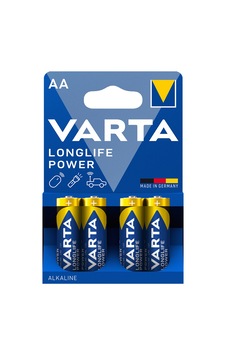 Varta Longlife Power Aa Kalem Pil 4'lü Paket Alkalin 4'li Paketi Mıchu