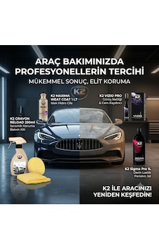 Araç Bakımında Profesyonellerin Tercihi: K2 4 Lü Elit Bakım Seti Araç Bakımında Profesyonellerin Tercihi: K2 4 Lü Elit Bakım Seti