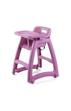 Plastik Mama Sandalyesi Pembe Plastik Mama Sandalyesi Pembe
