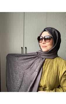 Noura Scarf Elisa Şal Antrasit Noura Scarf Elisa Şal Antrasit
