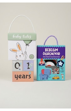 Baby Tales Iconique Küpler & İlk Kartlarım Seti Bebek Hediyelik Seti Baby Tales Iconique Küpler & İlk Kartlarım Seti Bebek Hediyelik Seti