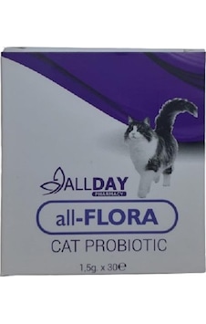 Allday Flora Cat Kedi Sistemi Düzenleyici Probiotic 15g Allday Flora Cat Kedi Sistemi Düzenleyici Probiotic 15g