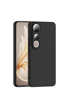 Kilifone - Vivo V50 Lite 4g Uyumlu Kılıf Esnek Koruyucu Mara Lansman Kapak - Siyah - T37337 Kilifone - Vivo V50 Lite 4g Uyumlu Kılıf Esnek Koruyucu Mara Lansman Kapak - Siyah - T37337
