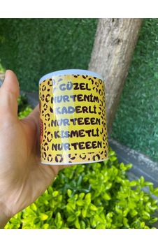 Kısmetli Nurten Kaderli Nurten Kupa Bardak Beyaz Kısmetli Nurten Kaderli Nurten Kupa Bardak Beyaz