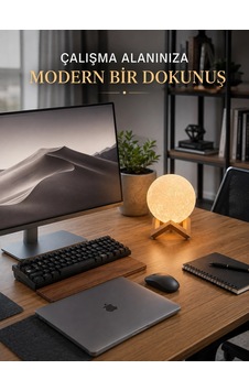 Buğz Gerçekçi Ay Dokulu Dekoratif Gece Lambası Usb Şarjlı Ay Işığı . Buğz Gerçekçi Ay Dokulu Dekoratif Gece Lambası Usb Şarjlı Ay Işığı .