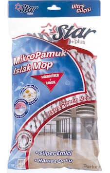 Micropamuk Islak Geniş Mop Star Str-105