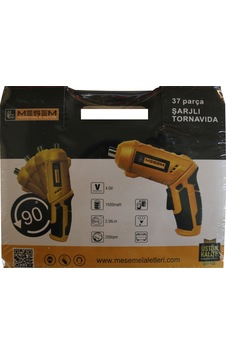 Meşem Şarjlı Tornavida 10Mm 4.0V 1500Mah 250Rpm