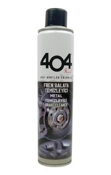 404 FREN BALATA TEMİZLEME SPREYİ 500 ML 404 FREN BALATA TEMİZLEME SPREYİ 500 ML