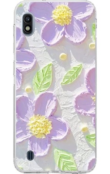 Samsung Galaxy J8 - A6 Plus Uyumlu Mor Papatyalar Sulu Boya Baskılı Silikon Kılıf Renkli Samsung Galaxy J8 - A6 Plus Uyumlu Mor Papatyalar Sulu Boya Baskılı Silikon Kılıf Renkli