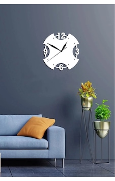 Modern Ahsap Tasarımlı Dekor Duvar Saat Modern Ahsap Tasarımlı Dekor Duvar Saat
