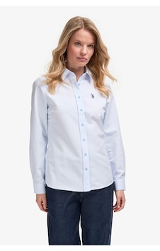 U.s. Polo Assn. Kadın Açık Mavi Gömlek Basic 50324791-vr003 Acık Mavı U.s. Polo Assn. Kadın Açık Mavi Gömlek Basic 50324791-vr003 Acık Mavı