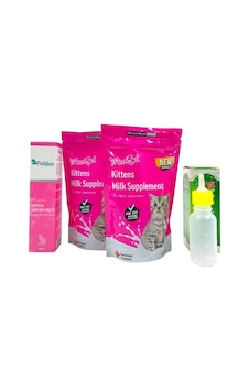 Yavru Kedi Süt Tozu 2 x 200 ML + Biberon 60 ML + Yavru ve Anne Kediler Için Vitamin Pasta 100 G Yavru Kedi Süt Tozu 2 x 200 ML + Biberon 60 ML + Yavru ve Anne Kediler Için Vitamin Pasta 100 G