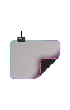 Rampage Mp-21, Pulsar M Rgb, 252x328x3mm, Rgb Led, Gaming, Mouse Pad Gri Rampage Mp-21, Pulsar M Rgb, 252x328x3mm, Rgb Led, Gaming, Mouse Pad Gri