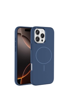 Apple iPhone Uyumlu 16 Pro Max Kılıf M-safe Şarj Özellikli Metal Kamera Çerçeveli Zore Edi Silikon Kapak Lacivert Apple iPhone Uyumlu 16 Pro Max Kılıf M-safe Şarj Özellikli Metal Kamera Çerçeveli Zore Edi Silikon Kapak Lacivert