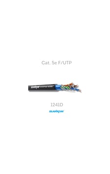 Cat 5e 24/1 Awg F/utp Dış Mekan Pvc Ethernet Kablosu