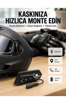 Bt22 Kask Bluetooth Kulaklık Su Geçirmez Motosiklet İletişim Sistemi Yeni Nesil 54731605 Bt22 Kask Bluetooth Kulaklık Su Geçirmez Motosiklet İletişim Sistemi Yeni Nesil 54731605