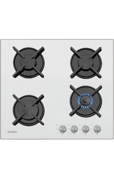 Simfer 3036 Set Üstü Ocak Beyaz Simfer 3036 Set Üstü Ocak Beyaz