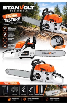 52 Cc Benzinli Ağaç Odun Dal Kesme 45 Cm Testere Profesyonel 52 Cc Benzinli Ağaç Odun Dal Kesme 45 Cm Testere Profesyonel