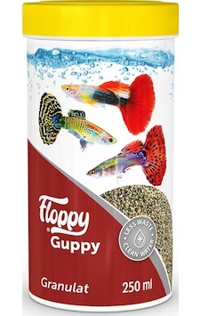 Floppy Guppy Granulat 250 ML 100 G Floppy Guppy Granulat 250 ML 100 G