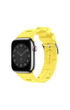 Apple Uyumlu Watch 10 42mm Krd-92 Hermes Silikon Kordon Apple Uyumlu Watch 10 42mm Krd-92 Hermes Silikon Kordon