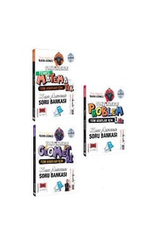 Yargı Yayınları Tüm Adaylar İçin Taktiklerle Matematik - Geometri - Problemler Seti 3 Kitap Yargı Yayınları Tüm Adaylar İçin Taktiklerle Matematik - Geometri - Problemler Seti 3 Kitap