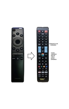 Samsung Uyumlu 65Tu8000 4K Smart Led Tv Yedek Kumandası