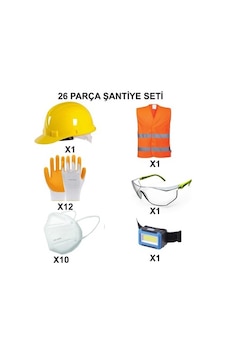 26 Parça Şantiye Eldiven Seti İle Güvenli Çalışma İmkanı 26 Parça Şantiye Eldiven Seti İle Güvenli Çalışma İmkanı