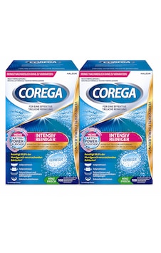 Corega Diş Protez Ağız Temizleme Tableti 108'li Nane Ferahlığı X2 Adet 216 Tablet