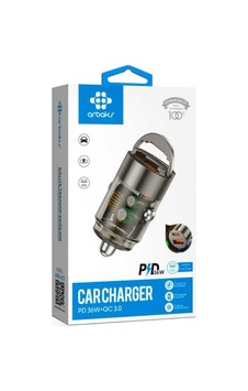 36w Pd + Qc3.0 Araç Şarj Aleti Çift Çıkışlı Hızlı Şarj Arbaks Arb-617 Stn 36w Pd + Qc3.0 Araç Şarj Aleti Çift Çıkışlı Hızlı Şarj Arbaks Arb-617 Stn