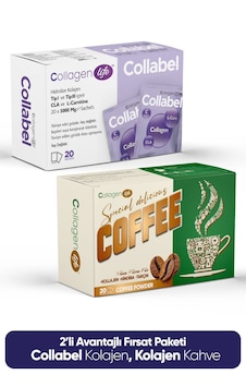 Collagen Life 2'li Avantaj Paket Diyet Kolajen & Diyet Kahve 40 Saşe Diğer Collagen Life 2'li Avantaj Paket Diyet Kolajen & Diyet Kahve 40 Saşe Diğer