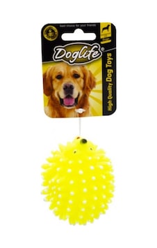 Doglife 201509 Düdüklü Kirpi Köpek Oyun Topu 9 CM Doglife 201509 Düdüklü Kirpi Köpek Oyun Topu 9 CM