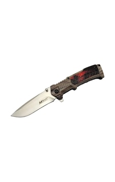 Mtech 463 Kahverengi Kamp Çakı 21cm - Yarı Otomatik, Kemerlikli, Plastik Sap Mtech 463 Kahverengi Kamp Çakı 21cm - Yarı Otomatik, Kemerlikli, Plastik Sap