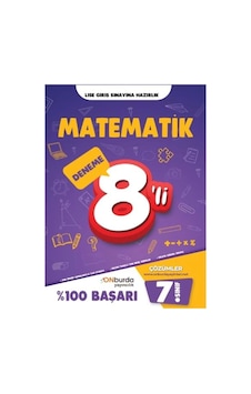 Onburda 7.sınıf Matematik 8 Deneme