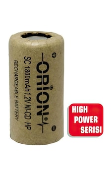Orion 1.2v Ni-cd Sc 1800 Mah Şarj Edilebilir Pil - Hp