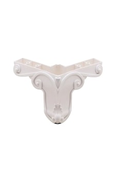 Aslan 12 Cm Beyaz Plastik Ayak Metal Aslan 12 Cm Beyaz Plastik Ayak Metal